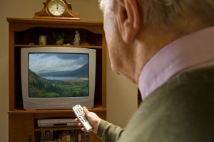 ancianos y televisión